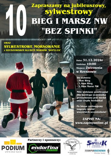 Sylwestrowy Bieg "BEZ SPINKI"